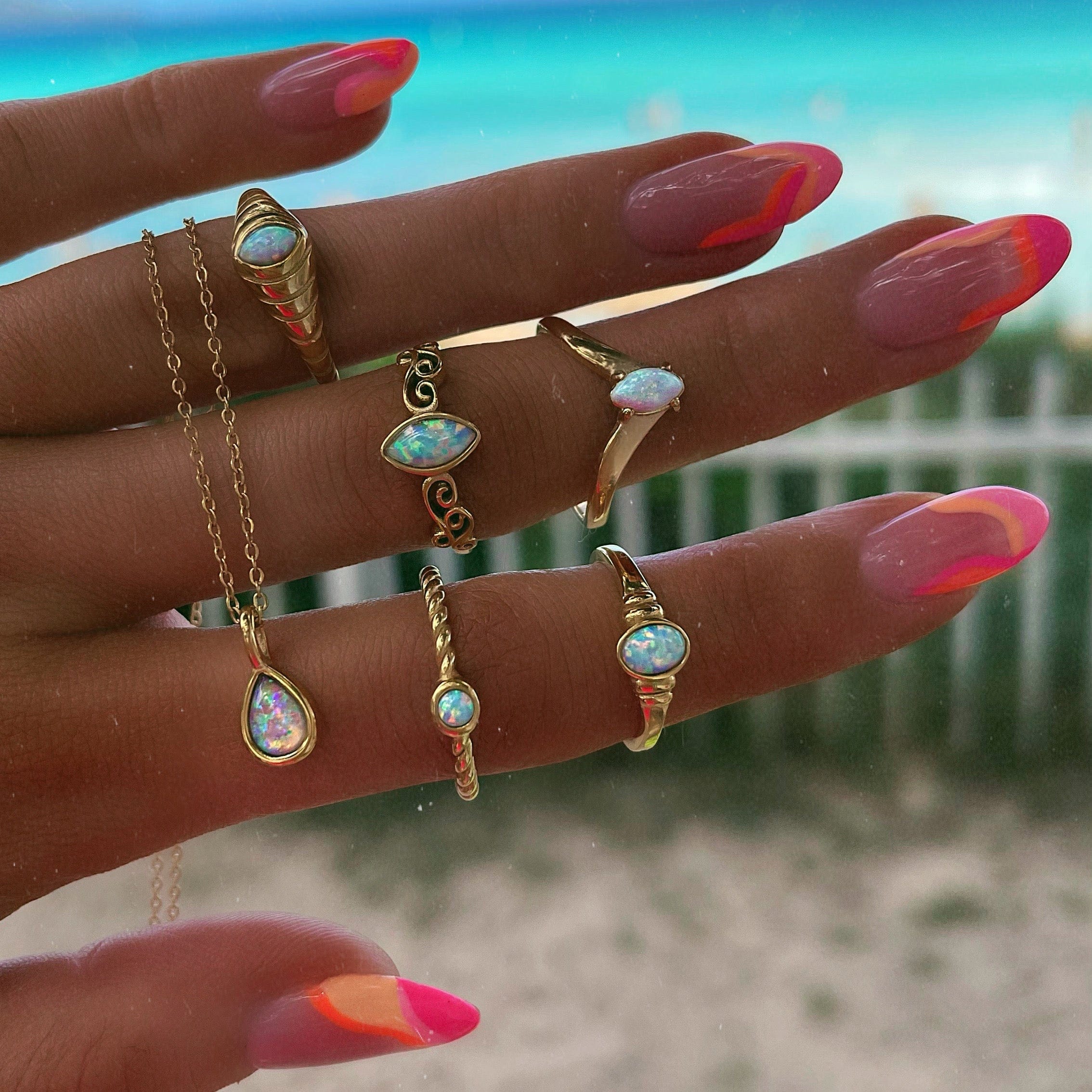 Orla Opal Necklace - Image 10