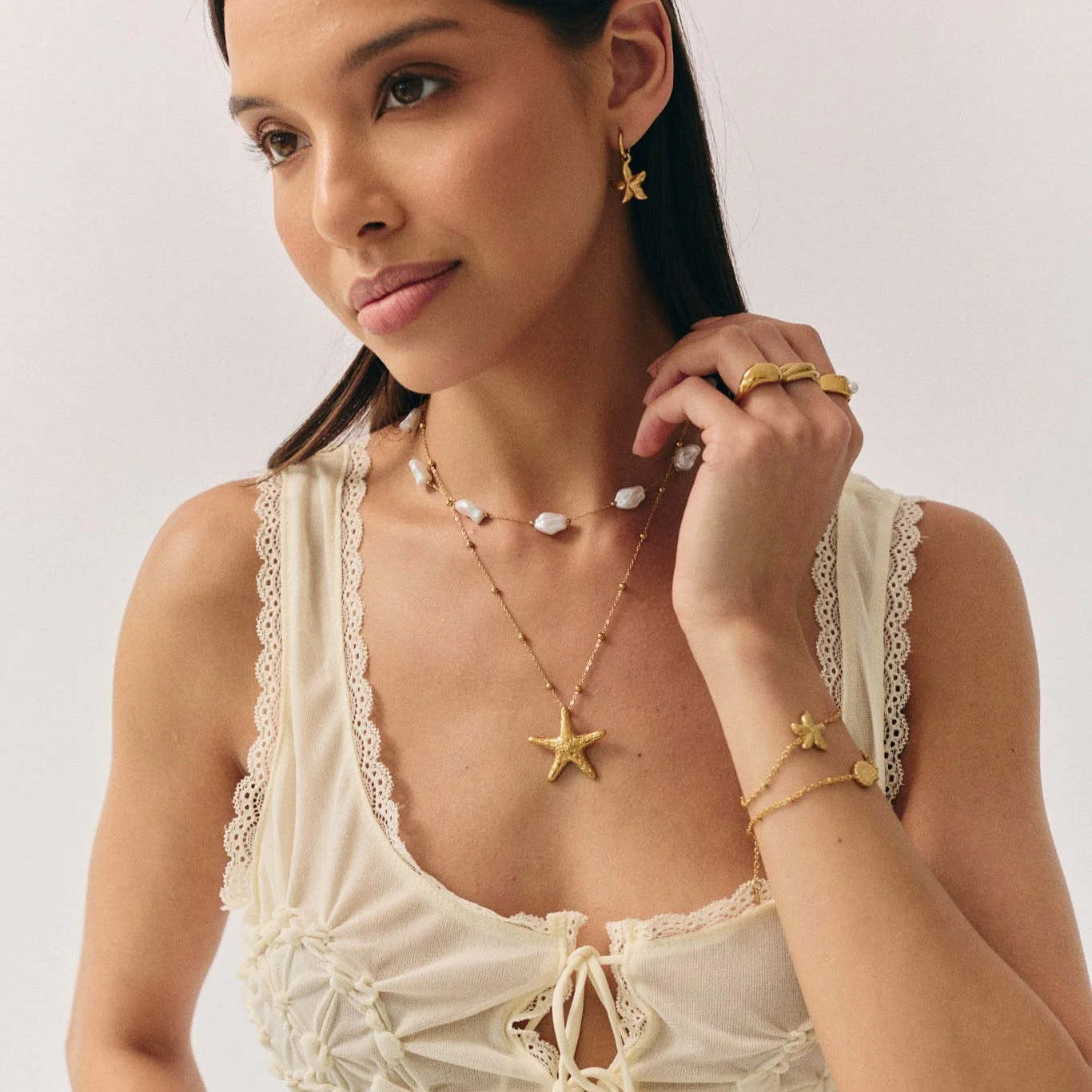 Palila Starfish Necklace - Image 7