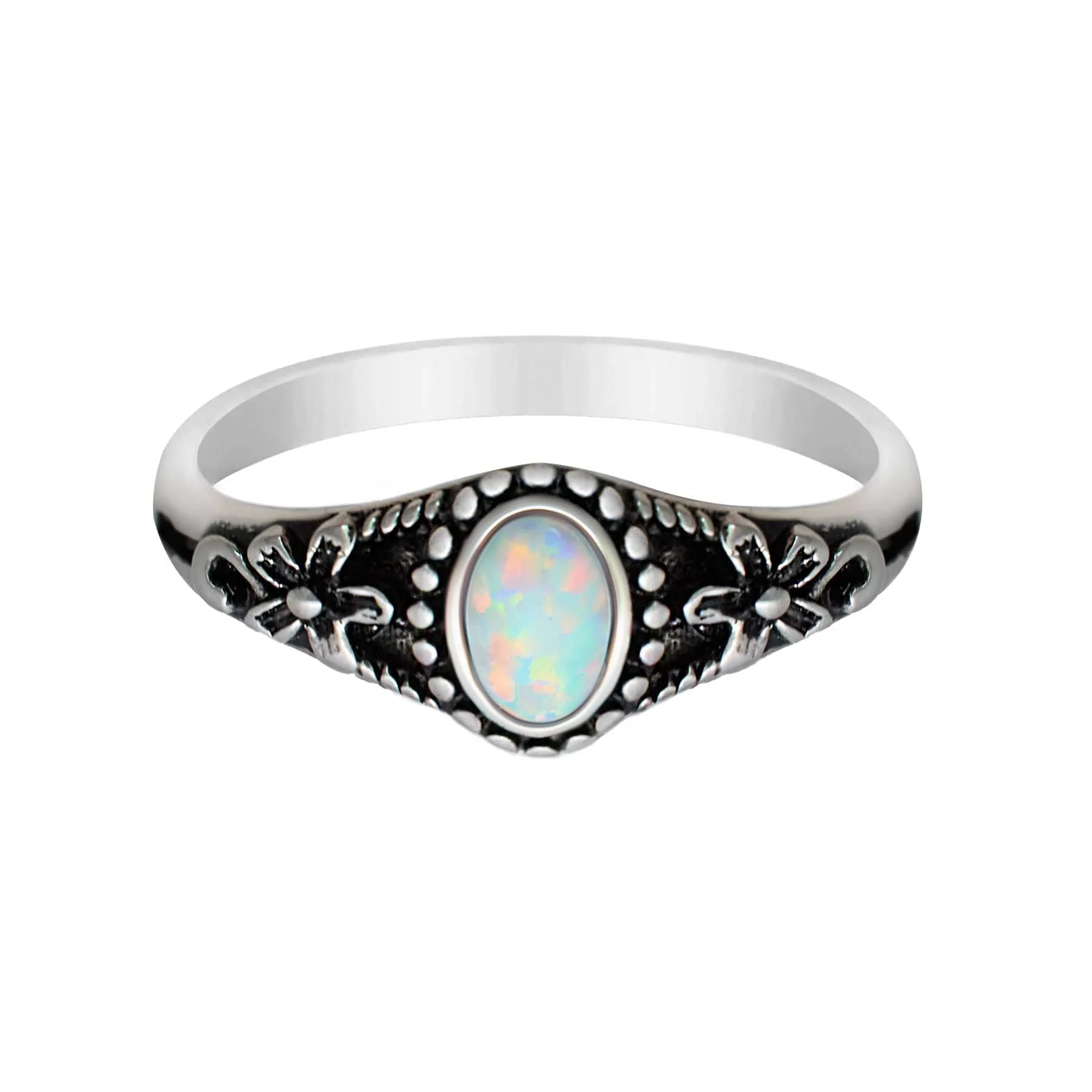 Petal Opal Ring - Image 7