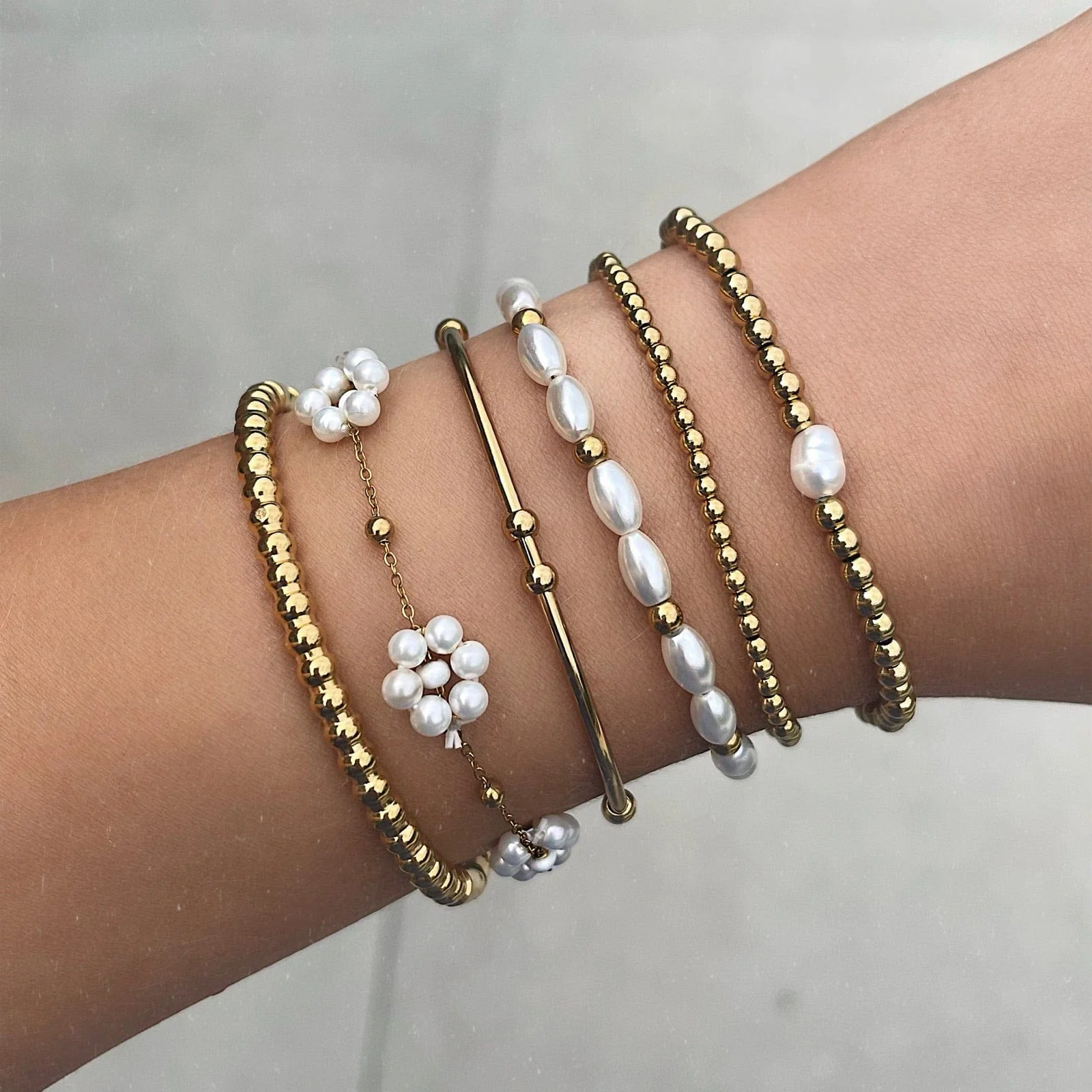 Pina Colada Pearl Bracelet - Image 5