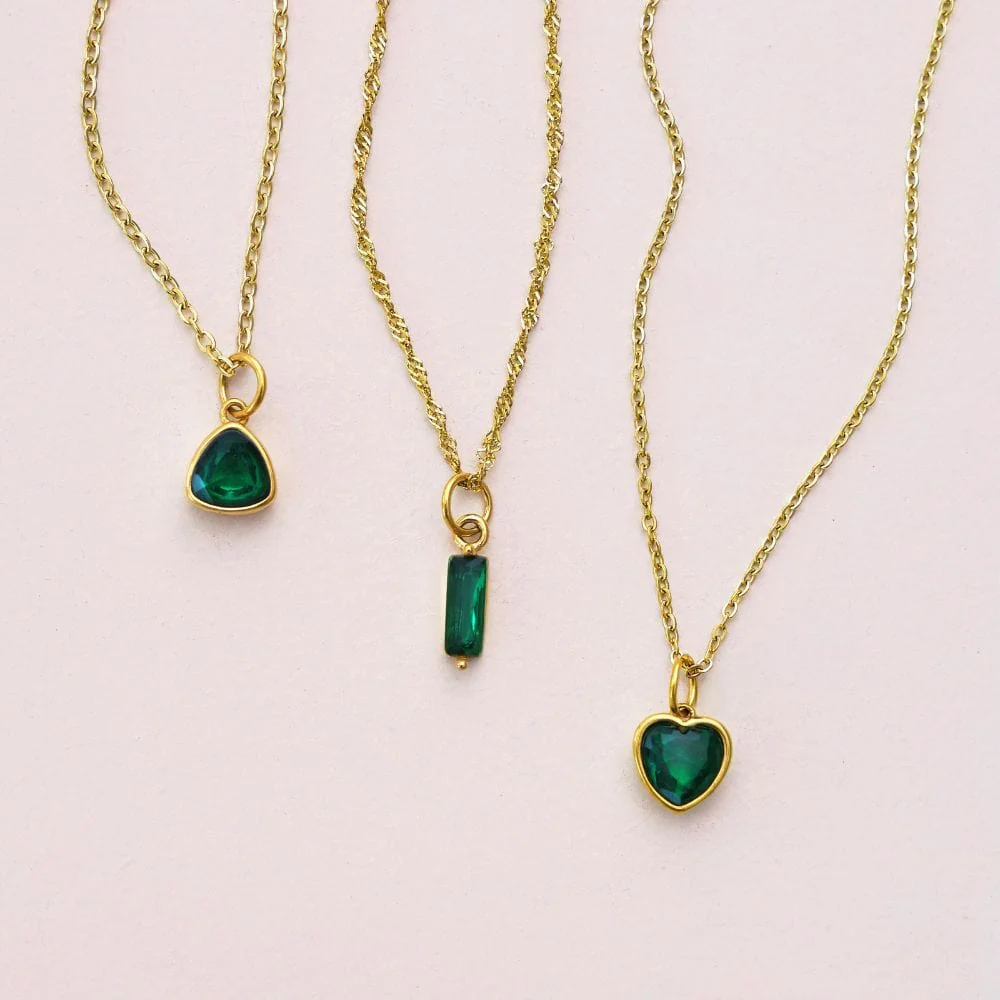 Quartet Birthstone Necklace - Image 18