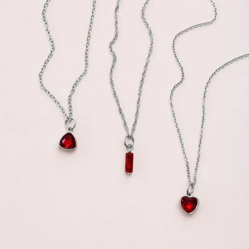 Quartet Birthstone Necklace - Image 23