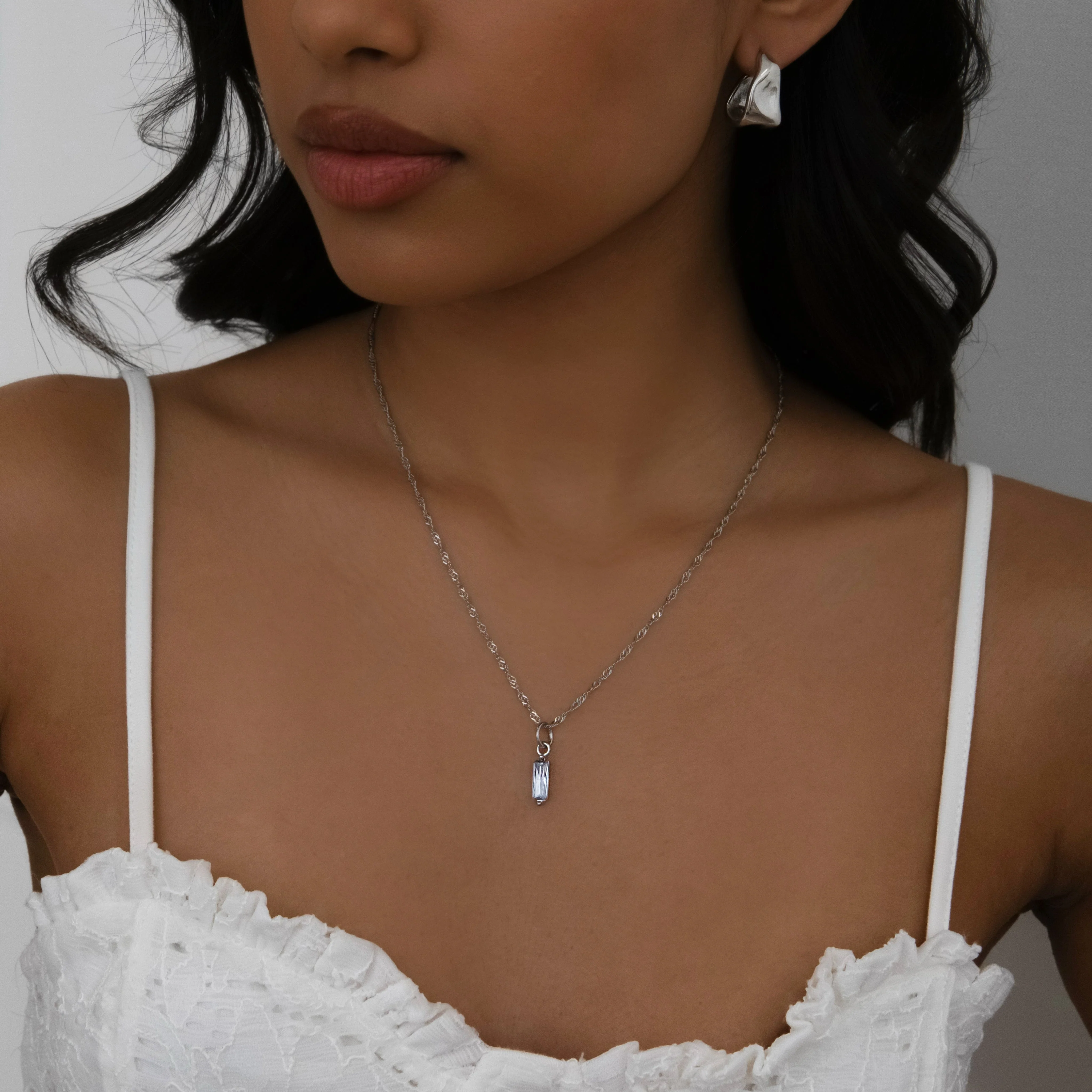 Quartet Birthstone Necklace - Image 4