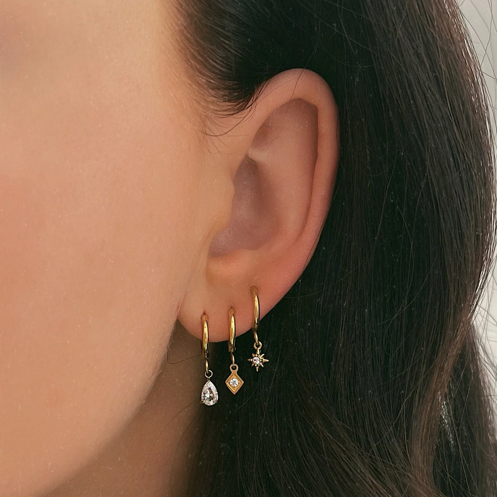 Radiance Hoop Earrings - Image 5