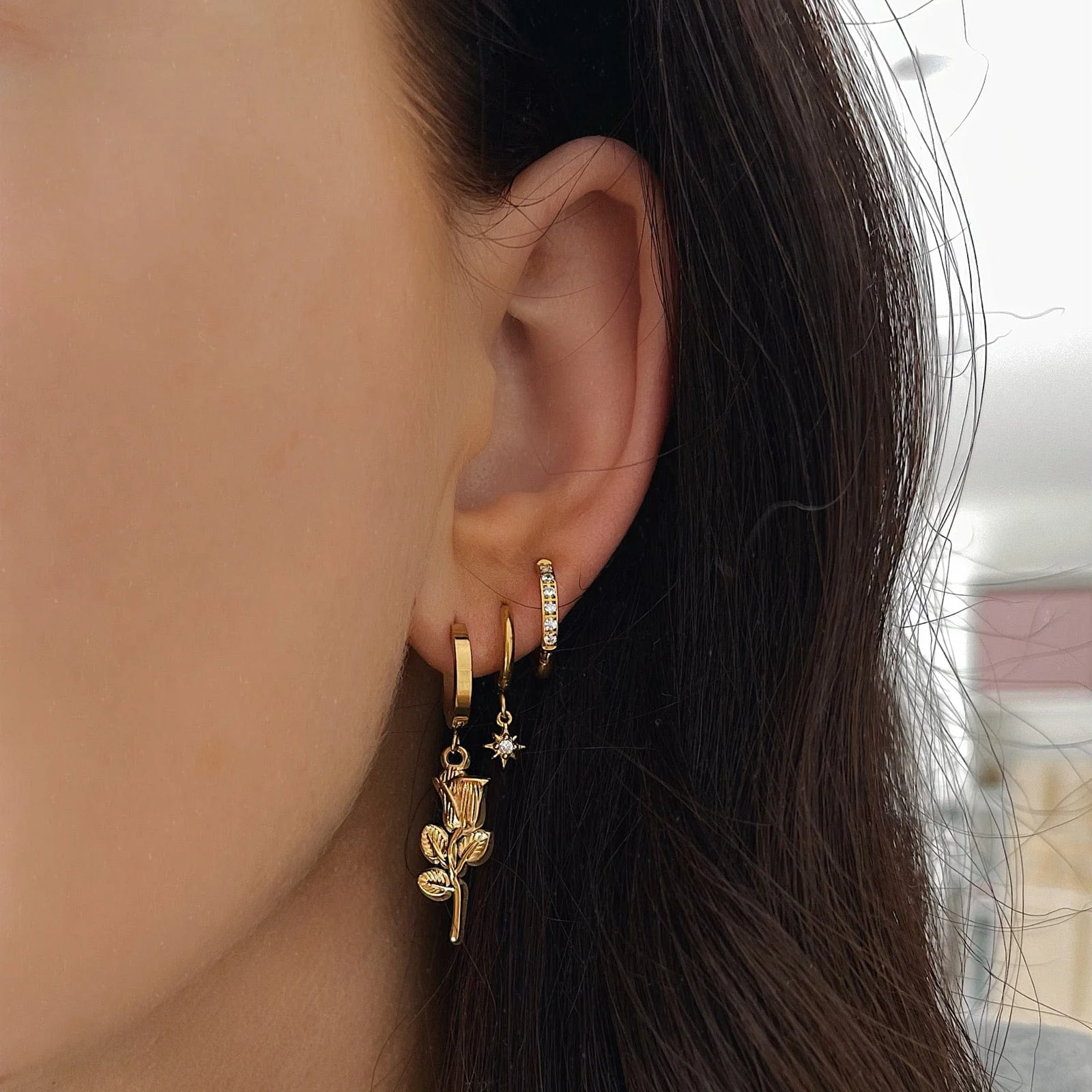 Radiance Hoop Earrings - Image 7