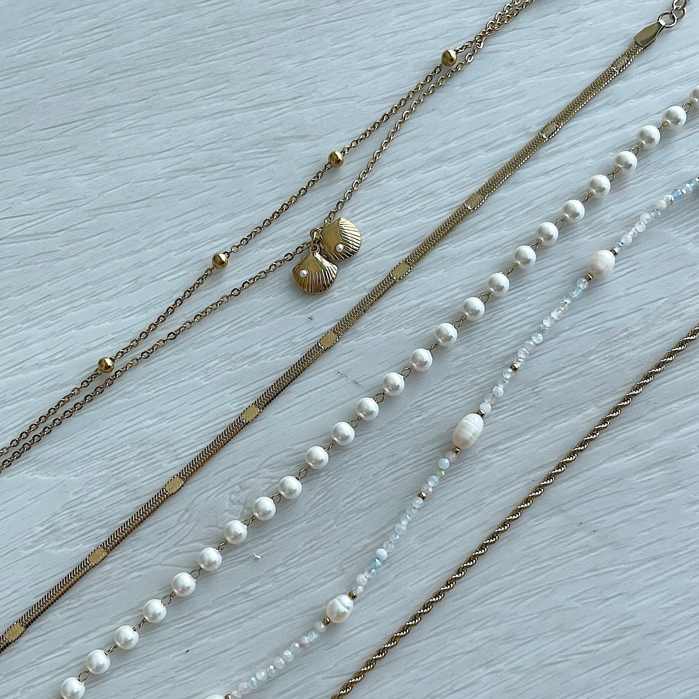Rosie Pearl Anklet - Image 3