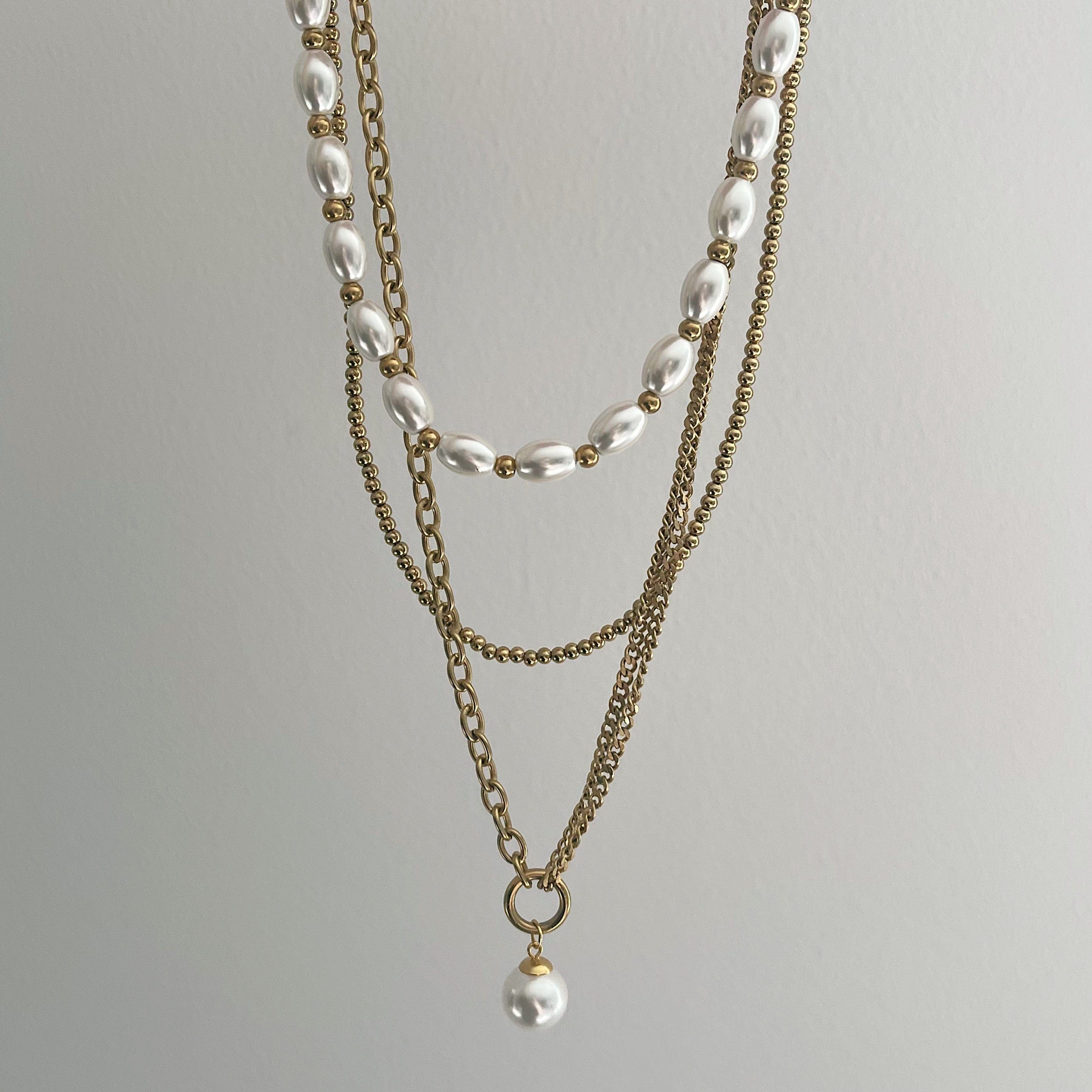 Saffron Pearl Necklace - Image 8