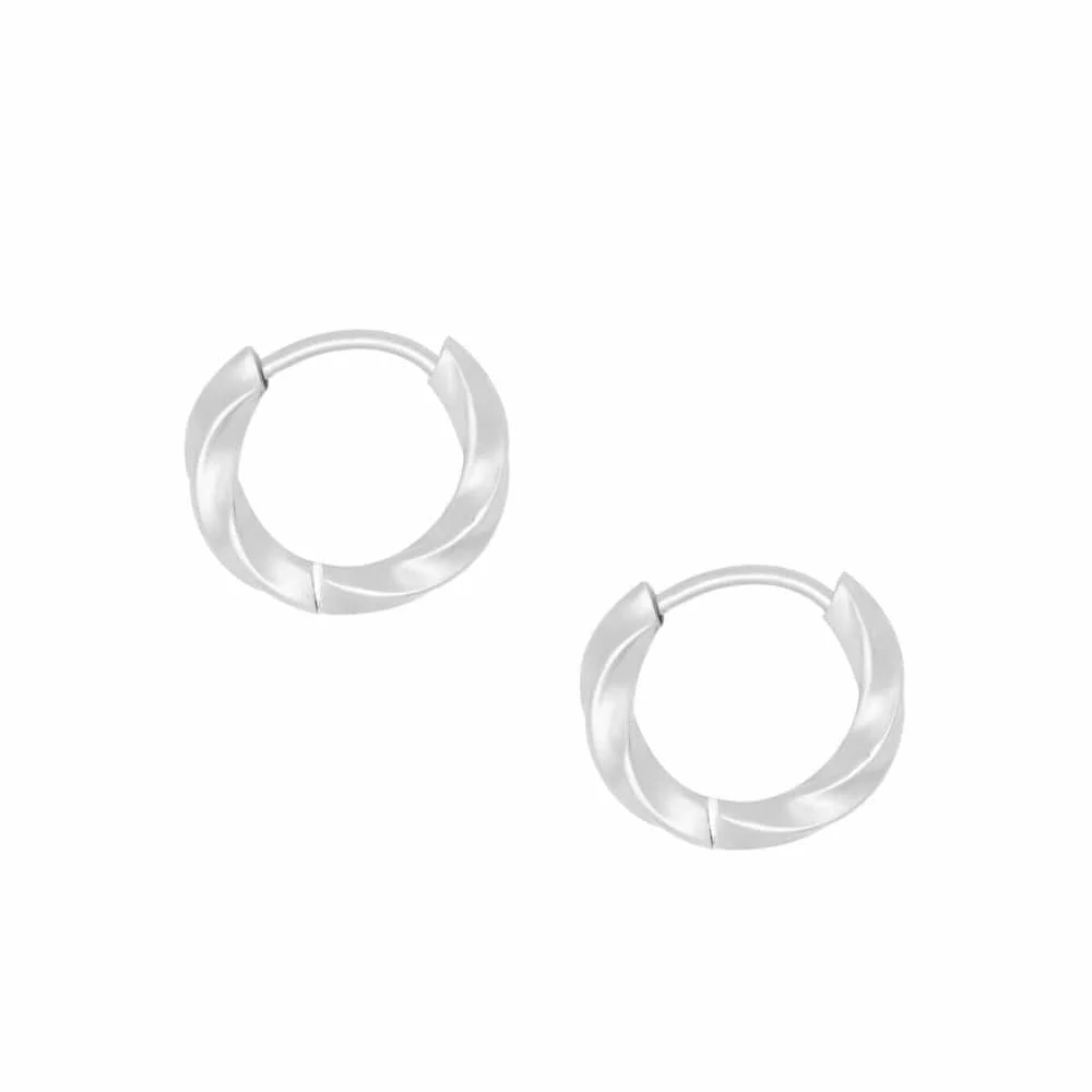 Sage Hoop Earrings - Image 4