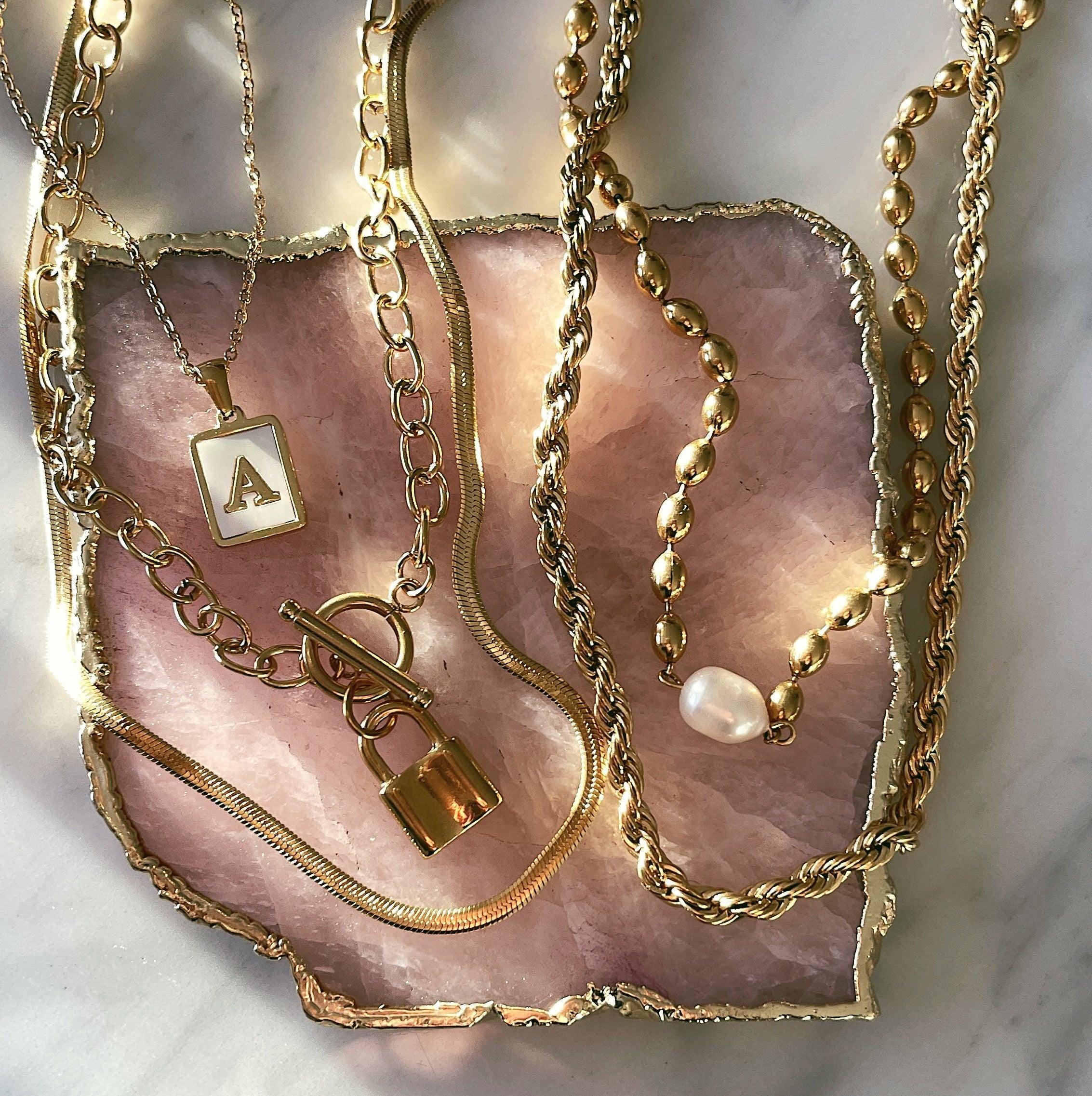 Suki Lock Tbar Necklace - Image 11