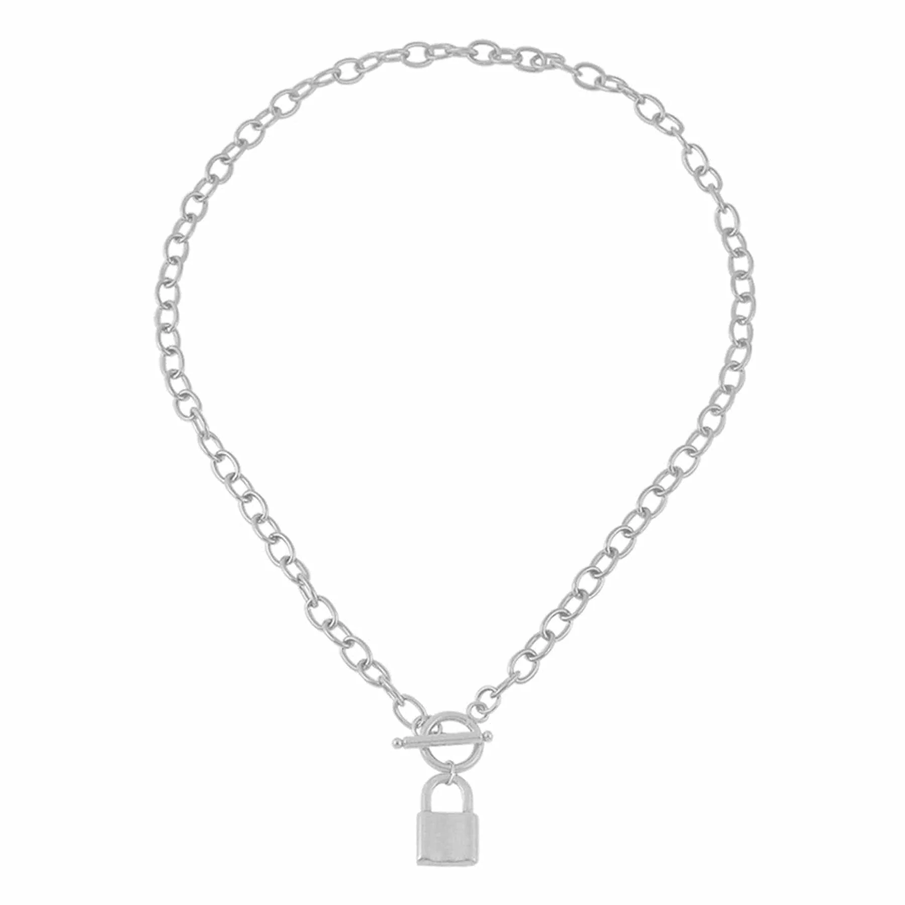 Suki Lock Tbar Necklace - Image 12