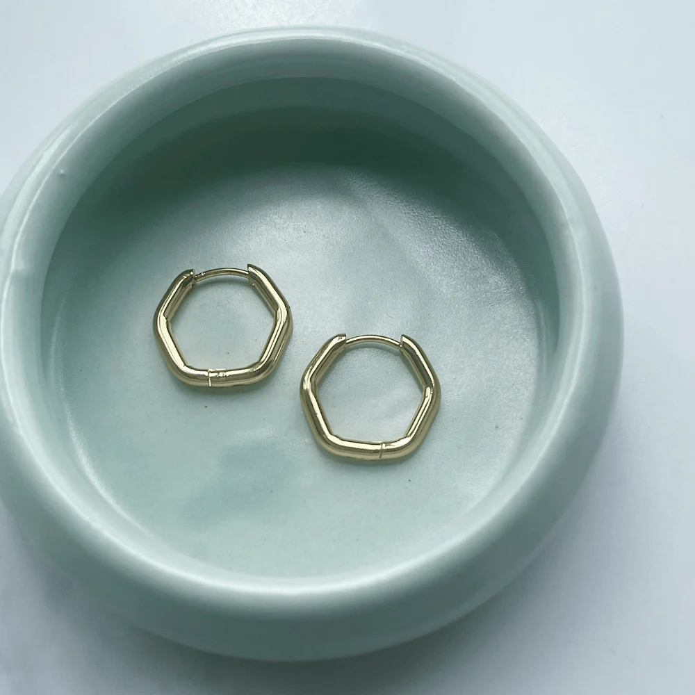 Taylor Hoop Earrings - Image 3