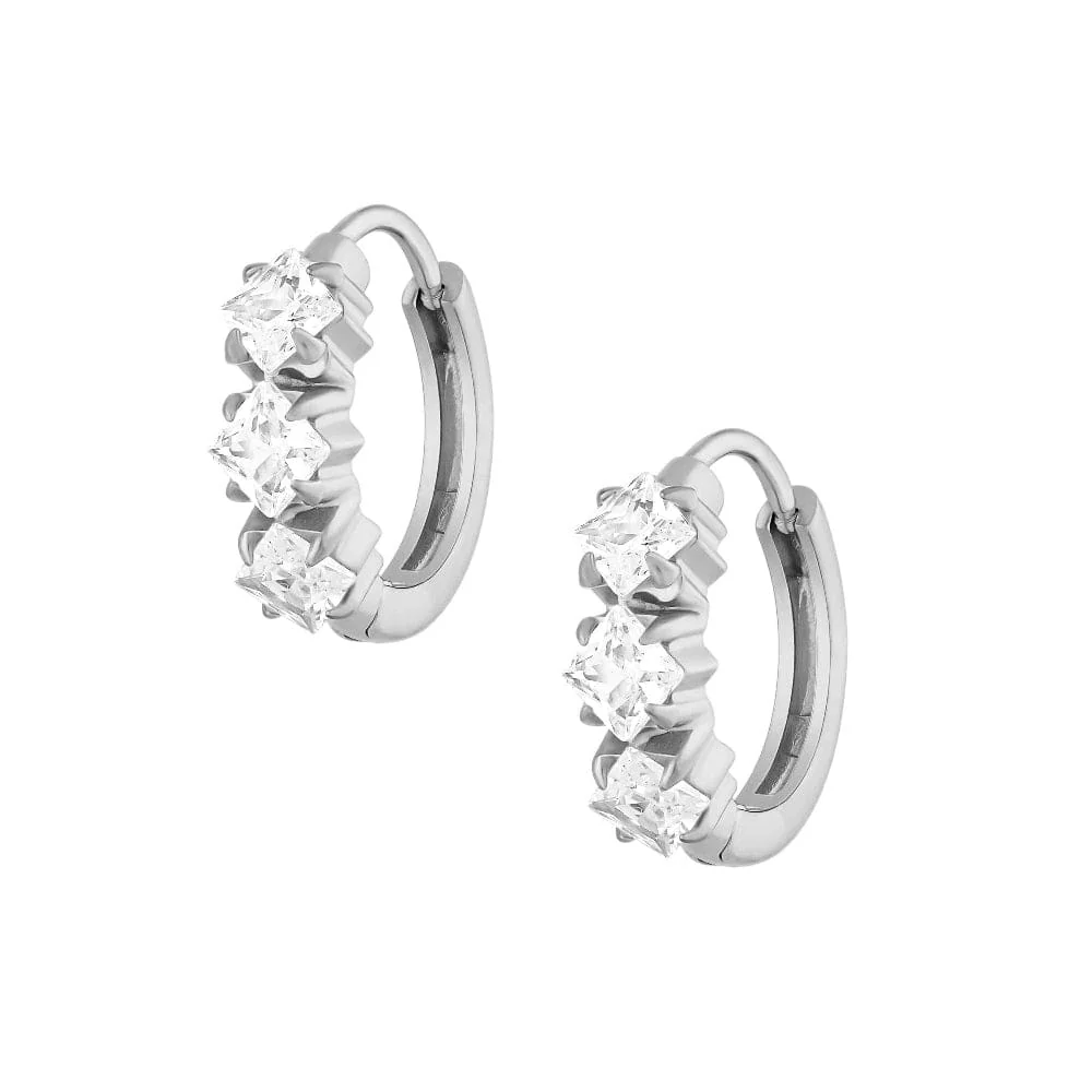 Tess Hoop Earrings - Image 3
