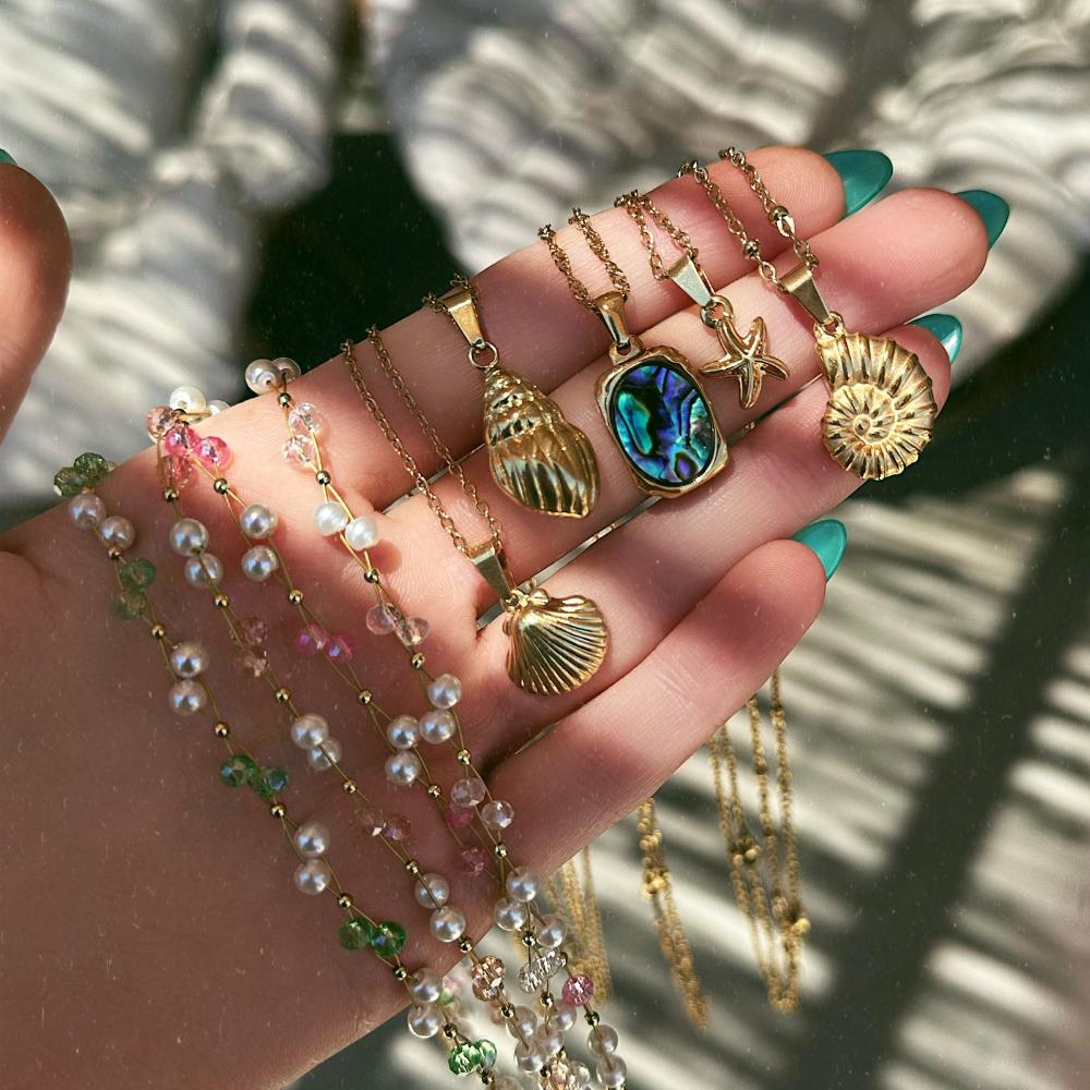 Tiarni Abalone Necklace - Image 3