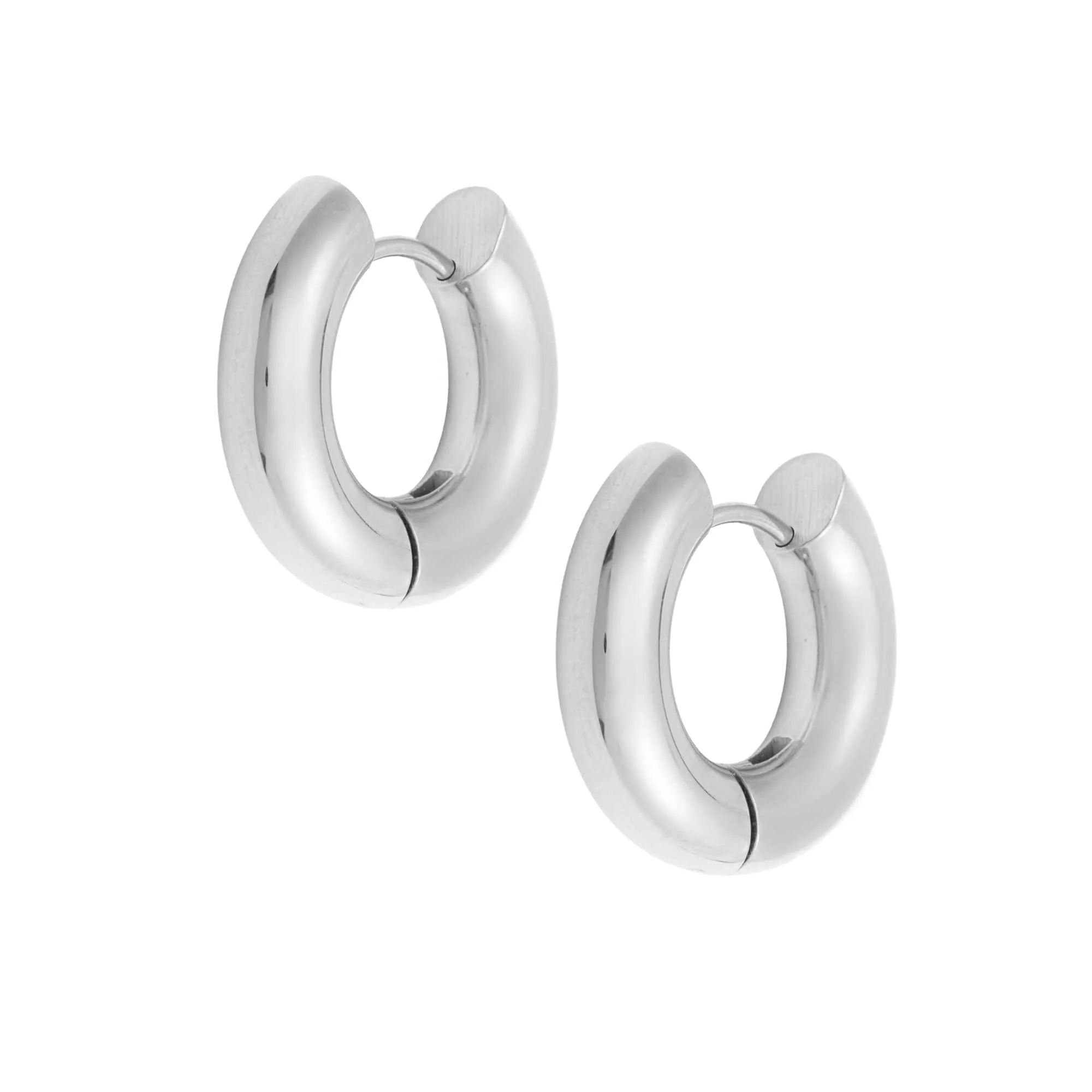 Tube Hoop Earrings - Image 11
