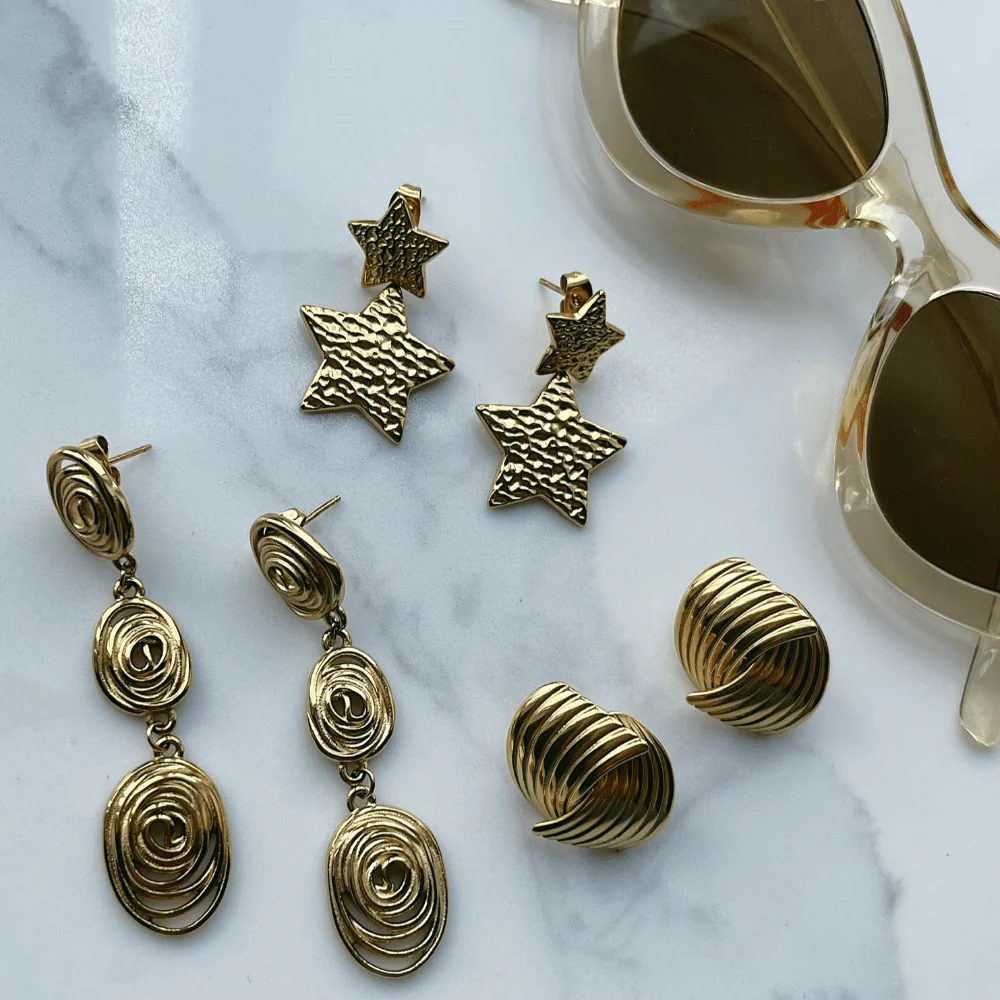 Utopia Stud Earrings - Image 3