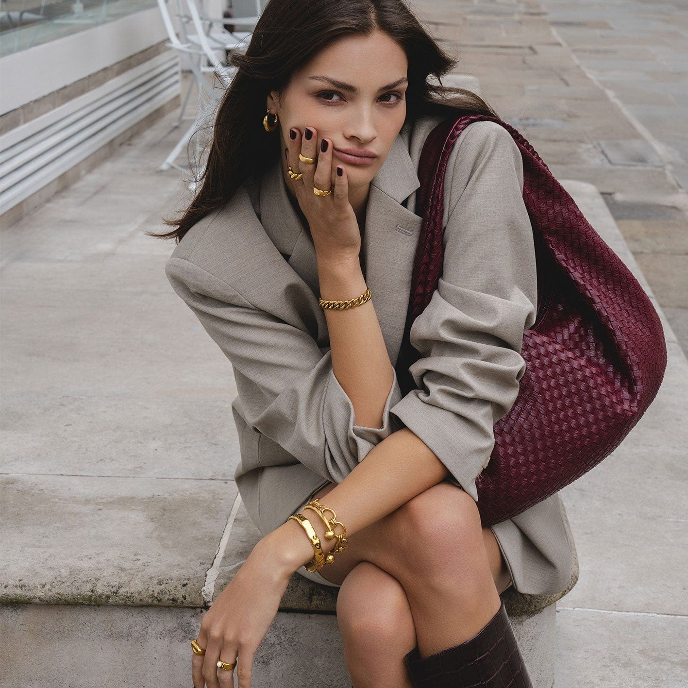 Alessandra Chunky Bracelet - Image 3