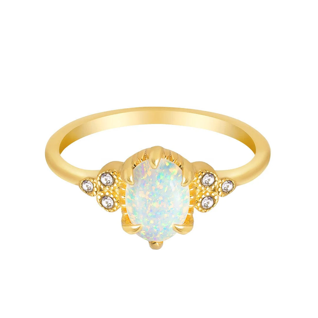 Winter Opal Ring