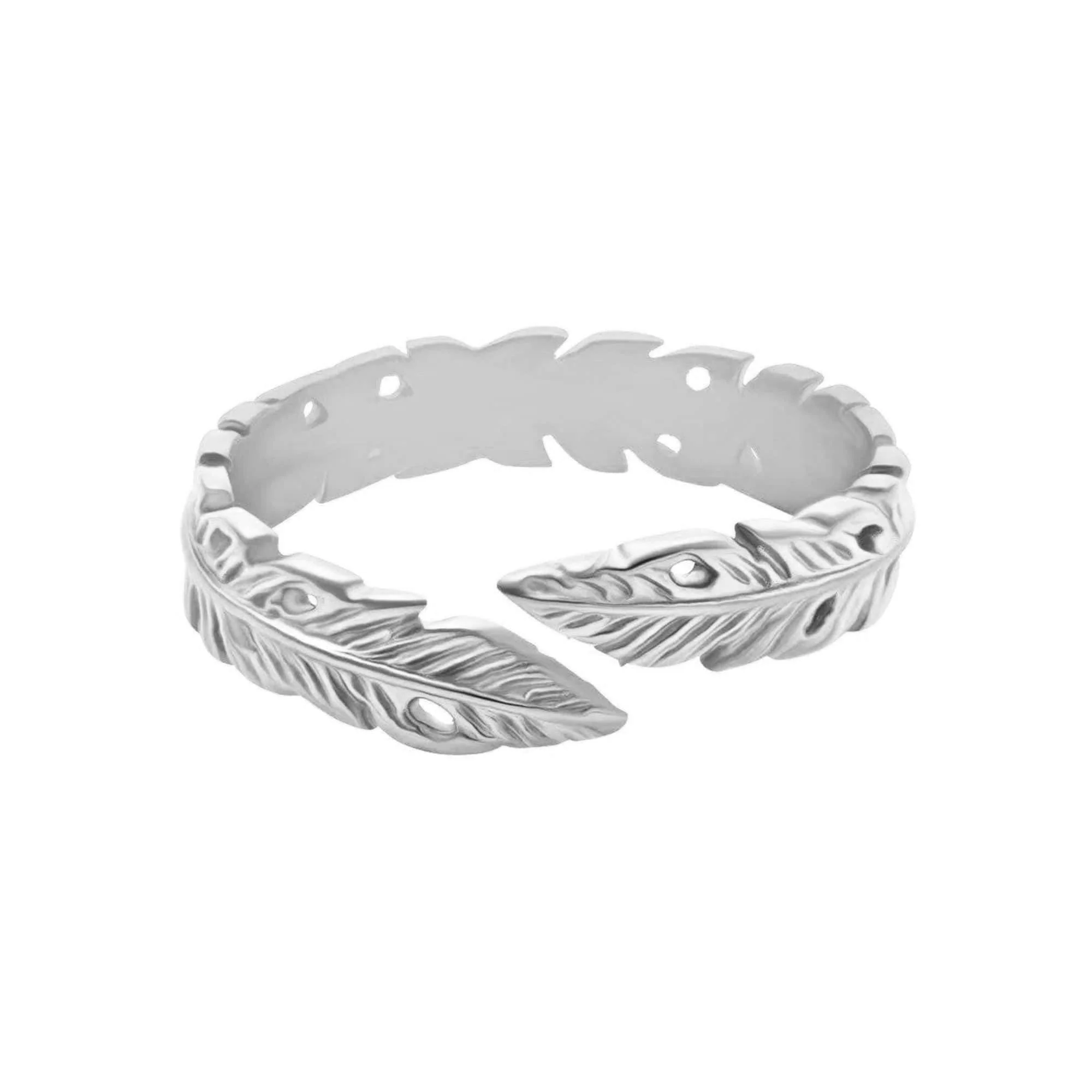 Wraparound Feather Ring - Image 4